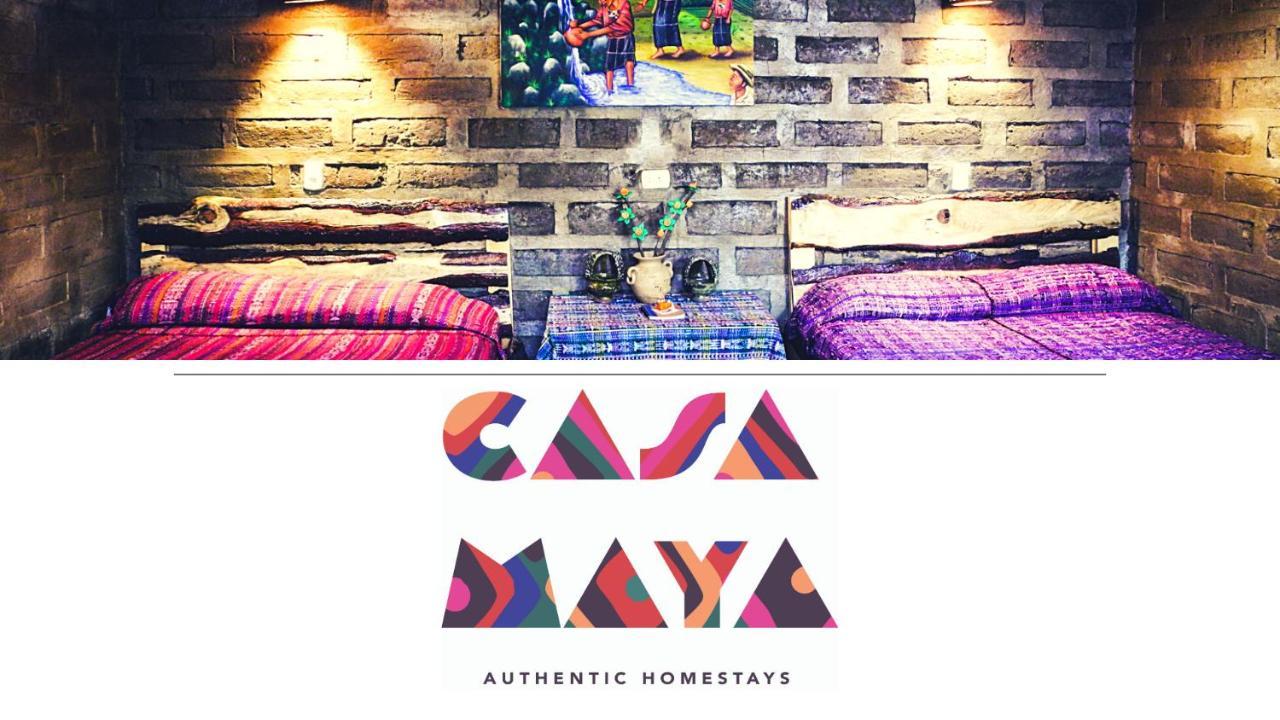 Casa Maya, Authentic Homestay San Juan La Laguna Exterior photo